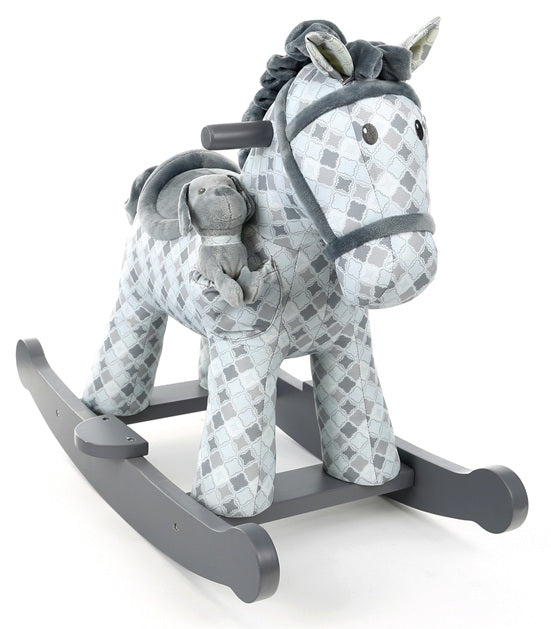 A Little Bird Told Me Harper & Chase Rocking Horse | Ride-On Toy for Babies & Toddlers