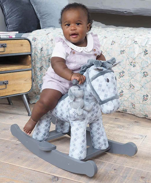 A Little Bird Told Me Harper & Chase Rocking Horse | Ride-On Toy for Babies & Toddlers