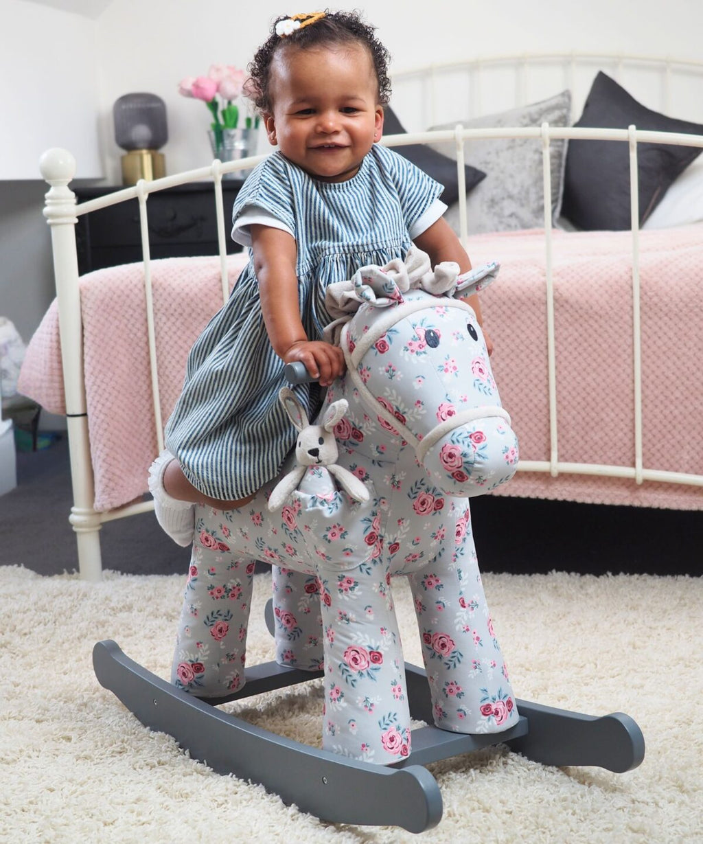 A Little Bird Told Me Lily & Rose Rocking Horse 12m+