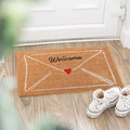 Natural Coir Love Letter Welcome Doormat 40 x 60cm
