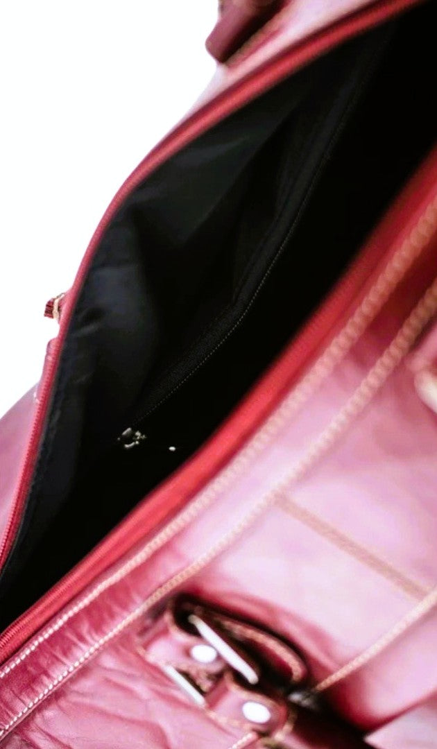 Mala Leather Edgbaston Cricket Holdall | Genuine Leather Weekend & Travel Bag