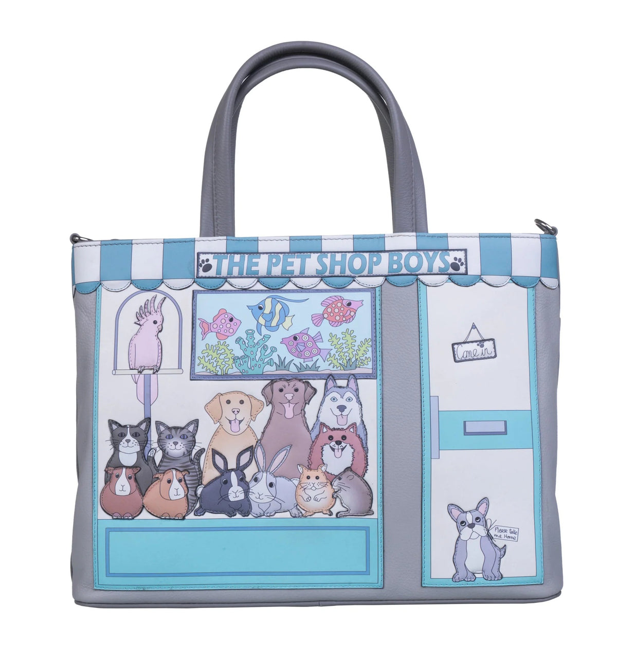 Mala Leather Multiway Grab Bag Beau's Pet Shop Pals with Dust Bag