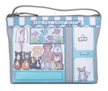 Mala Leather Midi Crossbody Bag Beau's Pet Shop Pals with Dust Bag