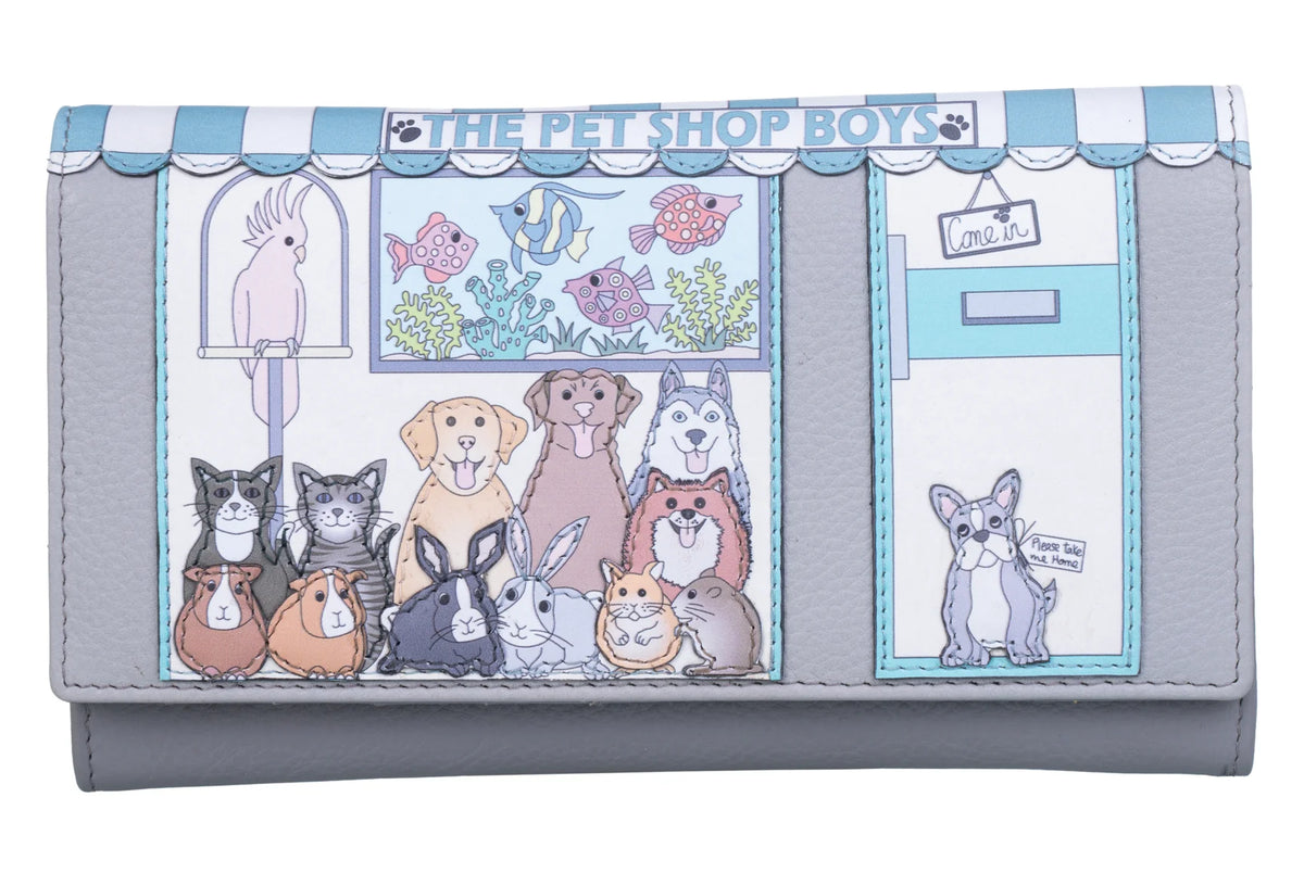 Mala Leather Matinee Purse Beau's Pet Shop Pals with Dust Bag