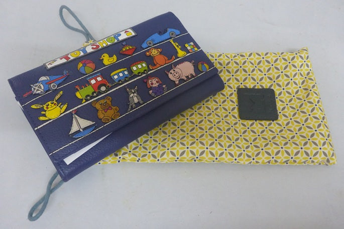 Mala Leather Matinee Purse The Toy Shop with Dust Bag