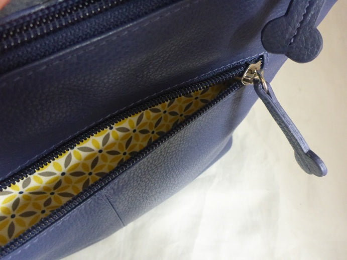 Mala Leather Midi Crossbody Bag The Toy Shop with Dust Bag