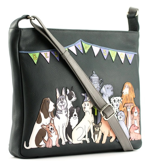 Mala Leather Large Cross Body Shoulder Handbag + Dust Bag - Best in Show