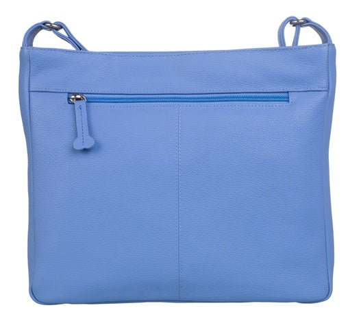 Mala Leather Large Cross Body Shoulder Handbag + Dust Bag - Coco's Best Seat in the House