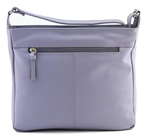 Mala Leather Large Cross Body Shoulder Handbag + Dust Bag - The Cotswolds