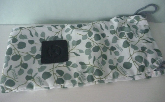 Mala Leather Foxglove Forest Glasses Case with Dust Bag