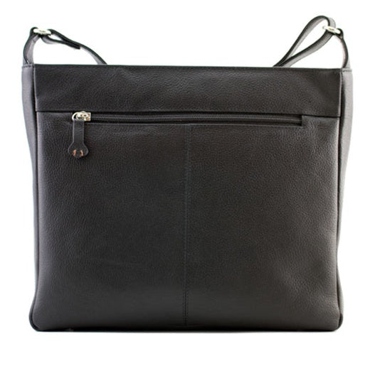Mala Leather Kitty Crew Ginger Cat Large Crossbody Shoulder Bag with Dust Bag