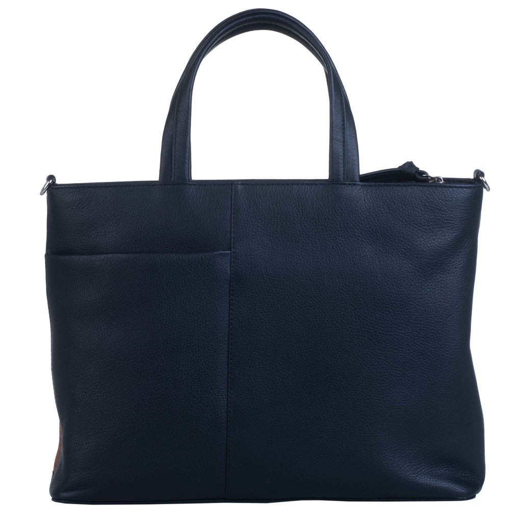 Mala Leather Mala's Farm Large Grab Shoulder Handbag + Dust Bag