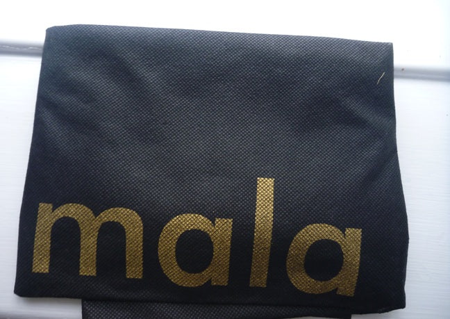 Mala Leather Matrah Black Leopard Print Shoulder Bag