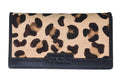 Mala Leather Matrah Leopard Print Compact RFID Purse