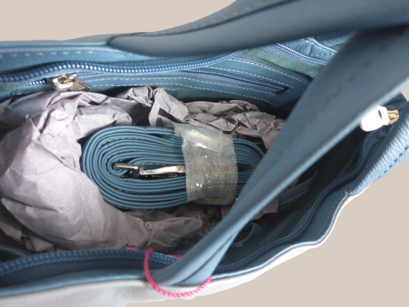 Mala Leather Grab Shoulder Handbag + Dust Bag - Ollie the Penguin