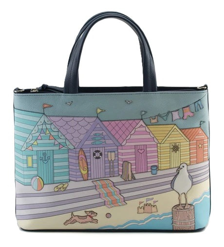 Mala Leather Multiway Grab Shoulder Handbag - Woolacombe