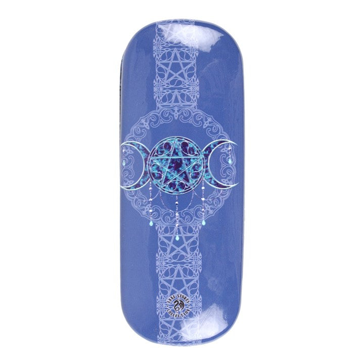 Anne Stokes Midnight Messenger Hard Shell Glasses Case & Cleaning Cloth | Gothic White Witch