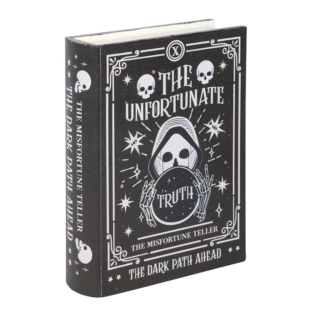 Something Different Misfortune Teller Book Shaped Storage Box | Spirit of Equinox Mystic Circus