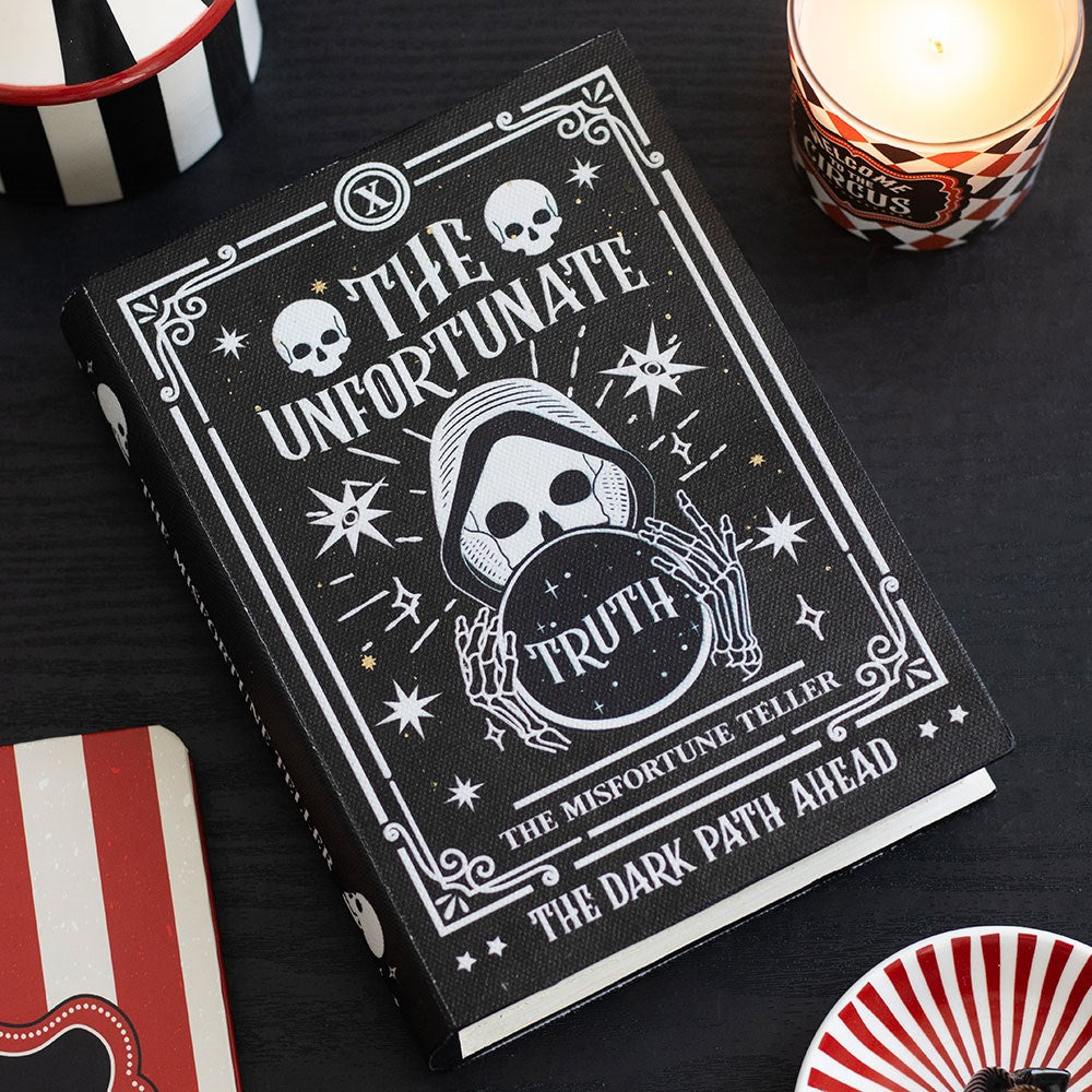 Something Different Misfortune Teller Book Shaped Storage Box | Spirit of Equinox Mystic Circus