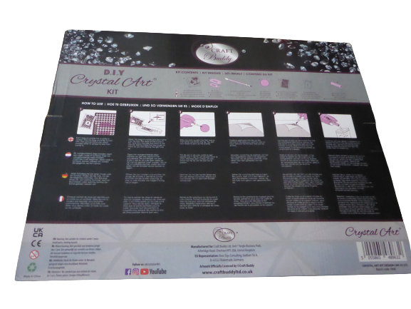 Craft Buddy Moonlight Fantasy Crystal Art Canvas Kit 40 x 50cm