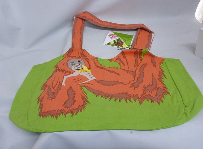 Shared Earth Orangutan Endangered Animal Cotton Tote Bag