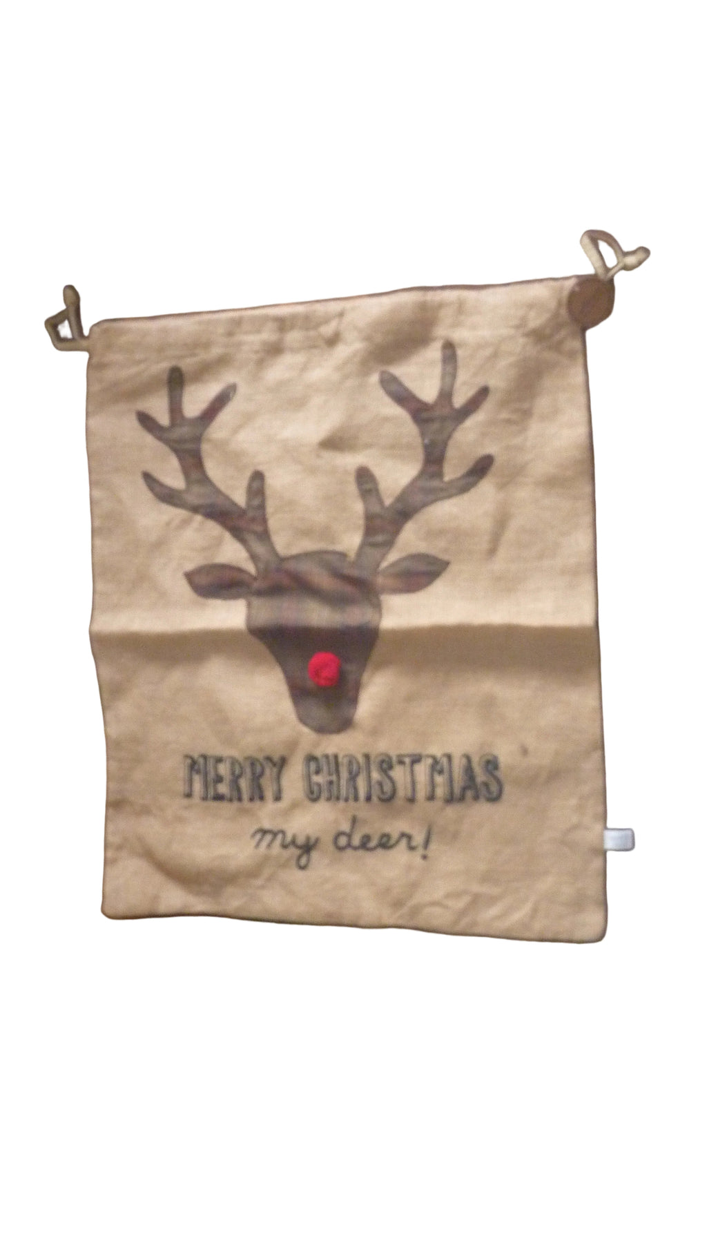 Sass & Belle Merry Christmas My Deer Christmas Present Sack