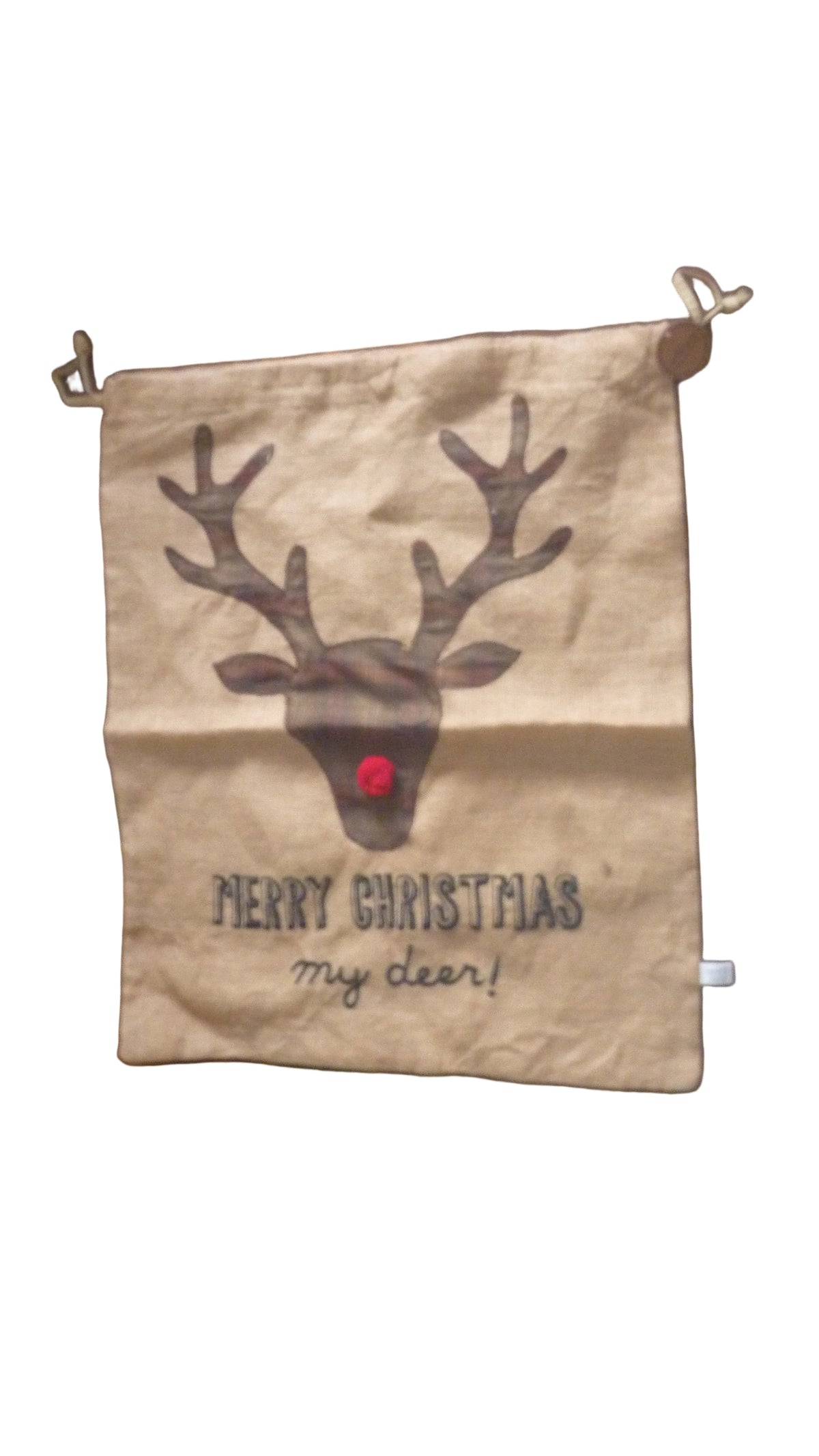 Sass & Belle Merry Christmas My Deer Christmas Present Sack