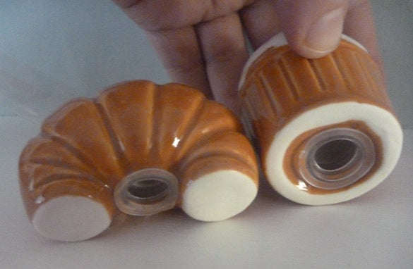 Muffin & Croissant Salt & Pepper Cruet Set | Brunch Club | Something Different