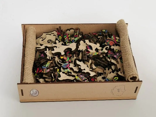 Craft Buddy Premium Wooden Jigsaw Puzzle | Cat | 241 Pieces