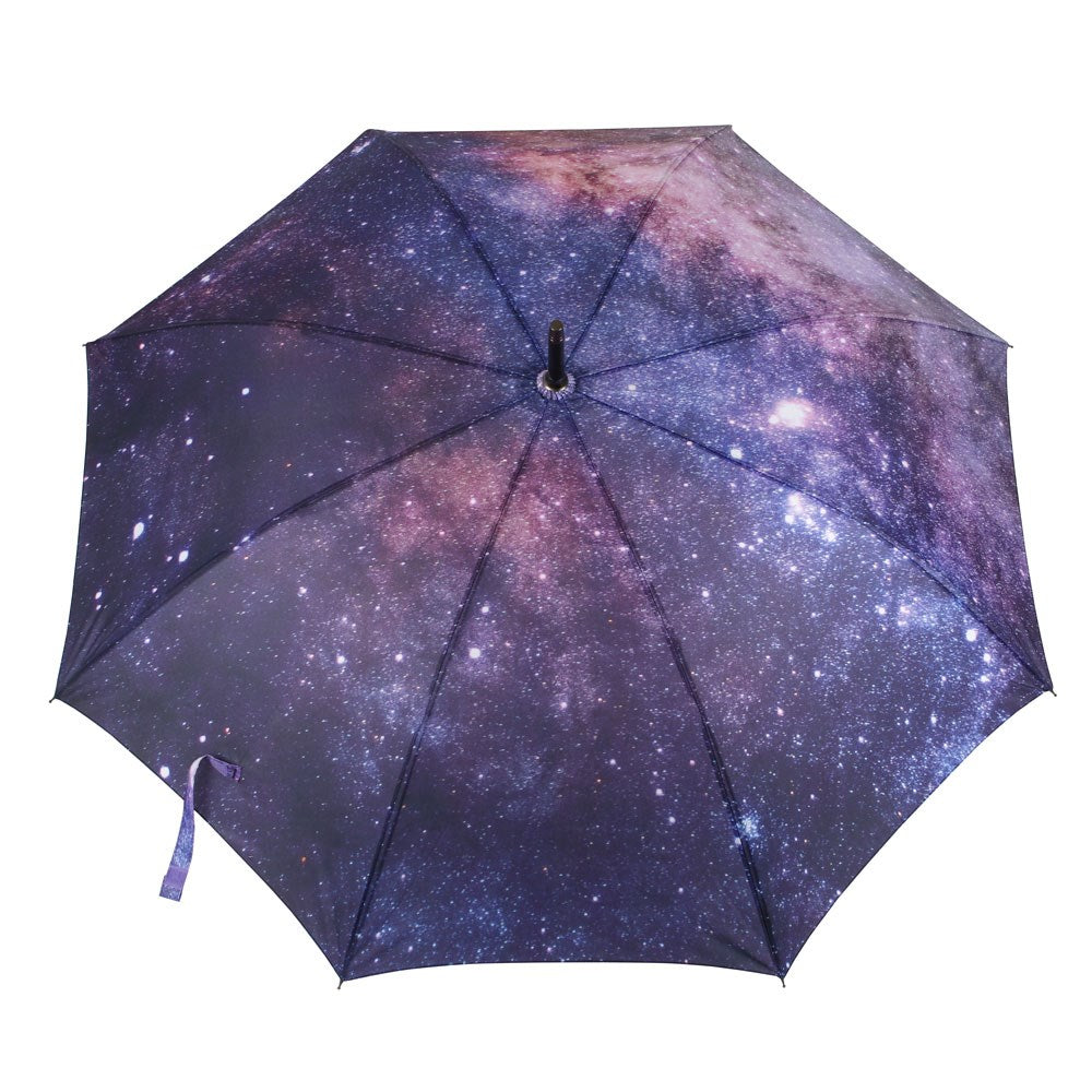 Something Different Constellation Night Sky Walking Stick Umbrella Purple