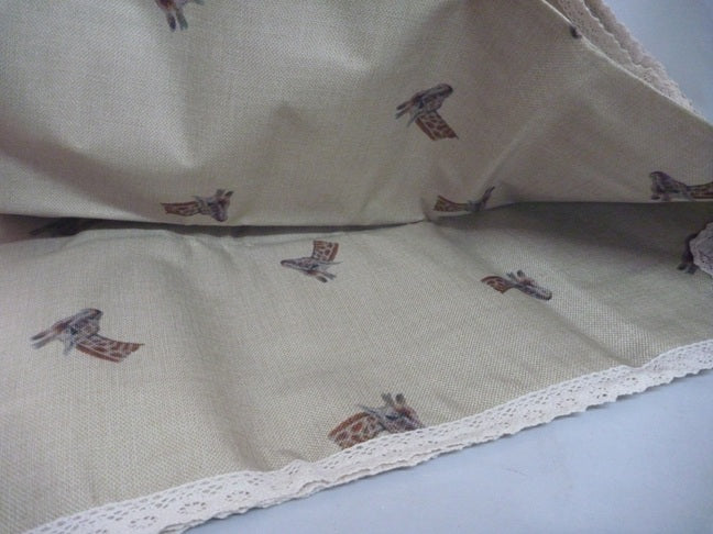 Black Ginger Kat Jackson Giraffe Rectangular Tablecloth 180x140cm with 4 Cloth Napkins
