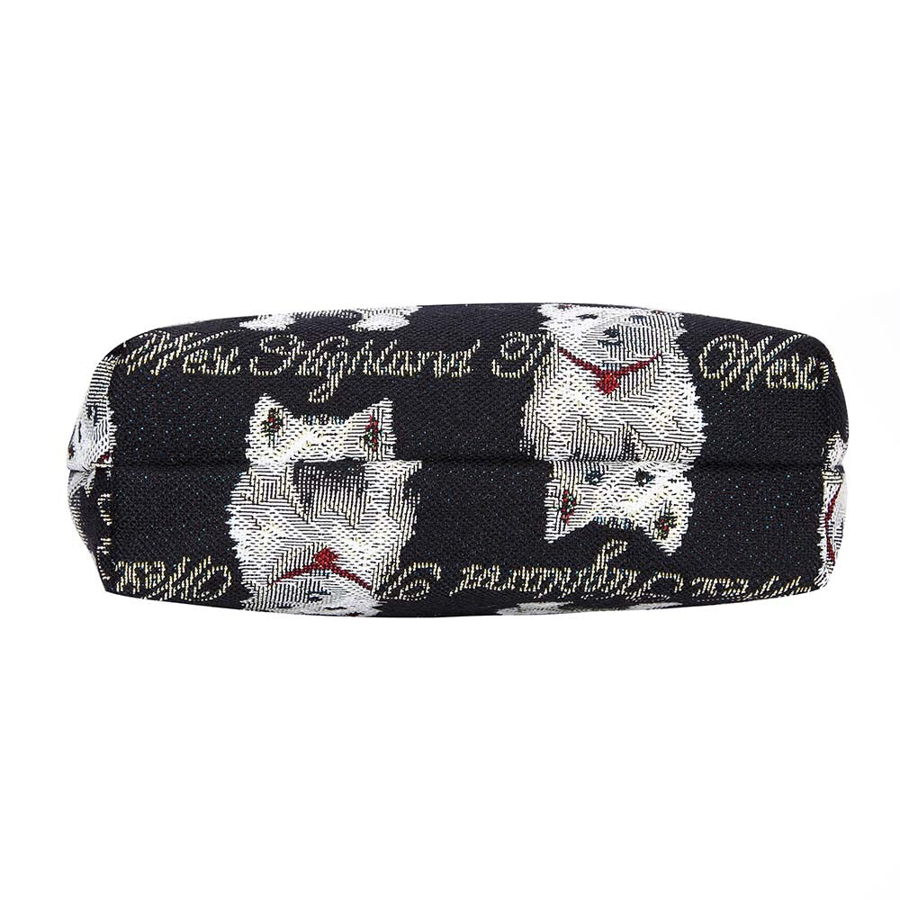 Signare Tapestry Westie West Highland Terrier Crossbody Sling Bag