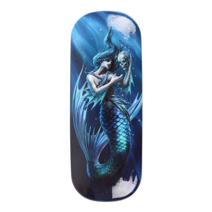 Anne Stokes Sailor's Ruin Hard Shell Glasses Case & Cleaning Cloth | Gothic Mermaid & Skull