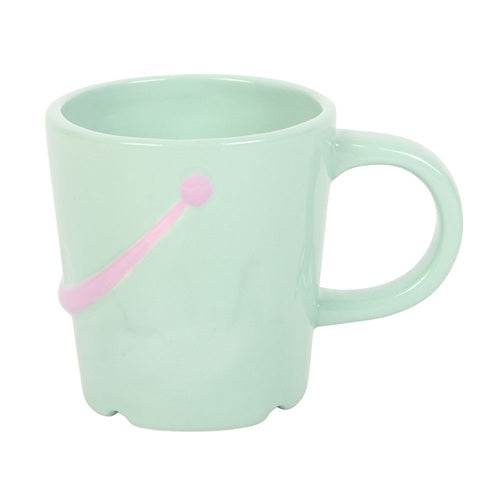 Sandcastle Bucket & Spade Shaped Mug and Spoon Set | Pastel Pier | Something Different
