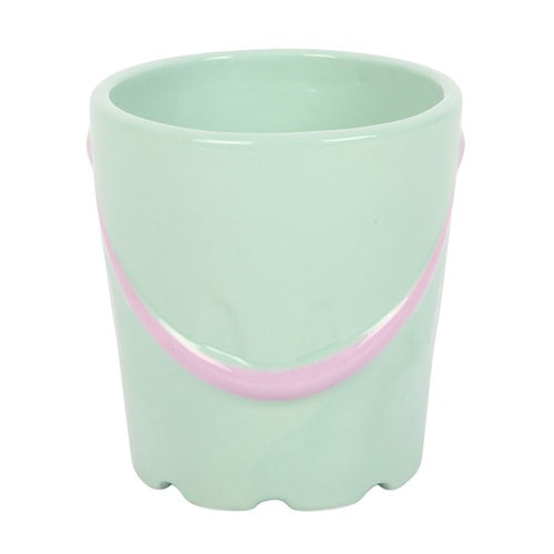 Sandcastle Bucket & Spade Shaped Mug and Spoon Set | Pastel Pier | Something Different