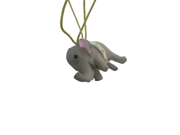 Sass & Belle Baby’s 1st Christmas Elephant Hot Air Balloon Glass Bauble