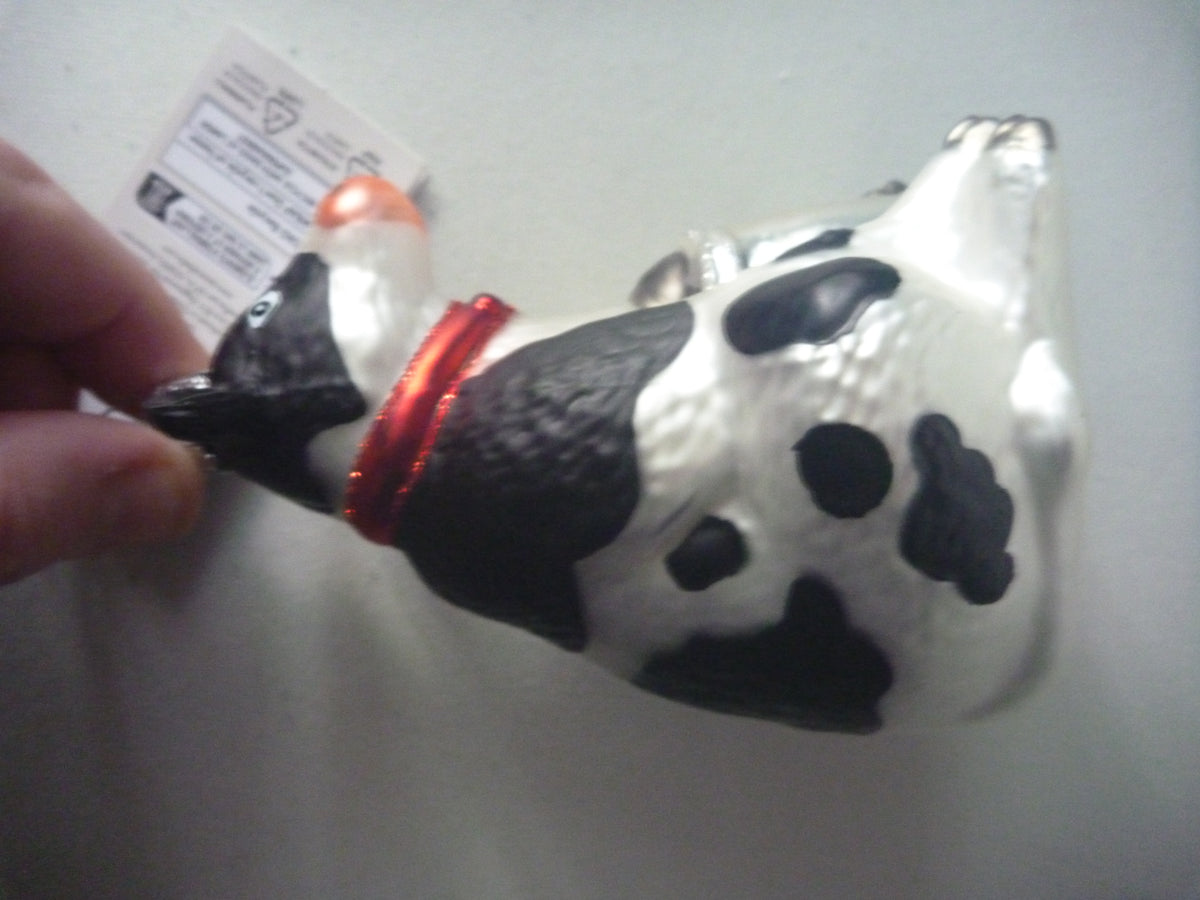 Sass & Belle Dairy Cow Christmas Tree Bauble