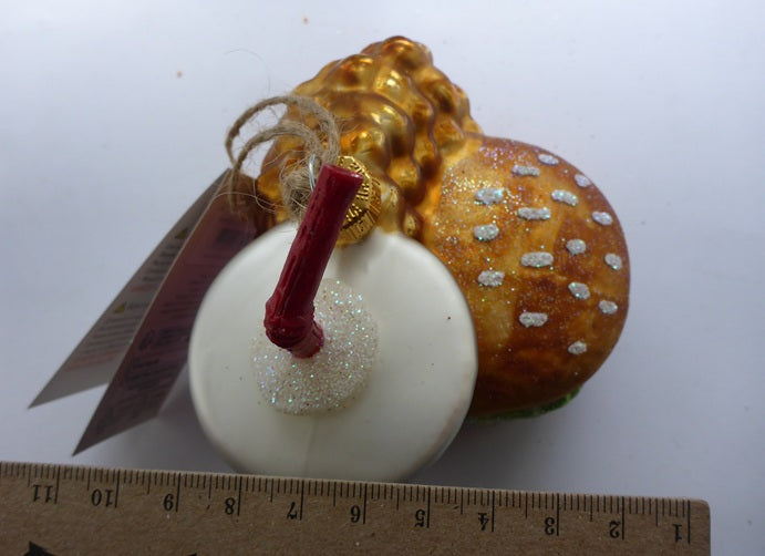 Sass & Belle 3D Glass Fast Food Christmas Tree Bauble