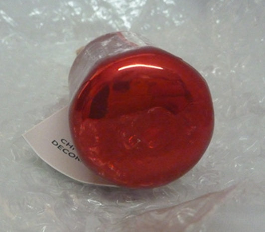 Sass & Belle 3D Glass Bauble Christmas Tree Decoration - Ketchup Bottle