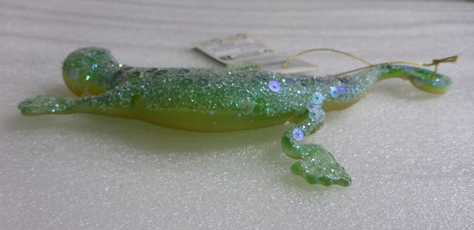 Sass & Belle 3D Glass Lizard Christmas Tree Bauble
