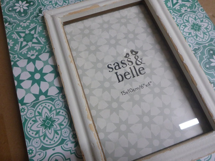 Sass & Belle Mediterranean Mosaic Tile Photo Frame