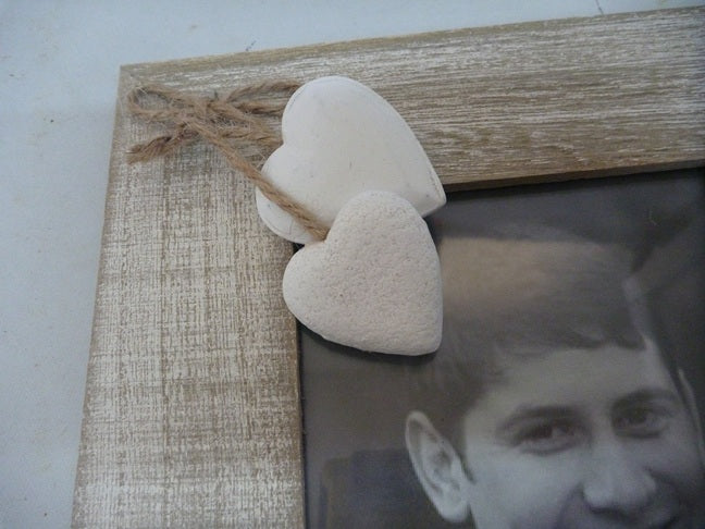 Sass & Belle Mr & Mrs Rustic Double Photo Frame