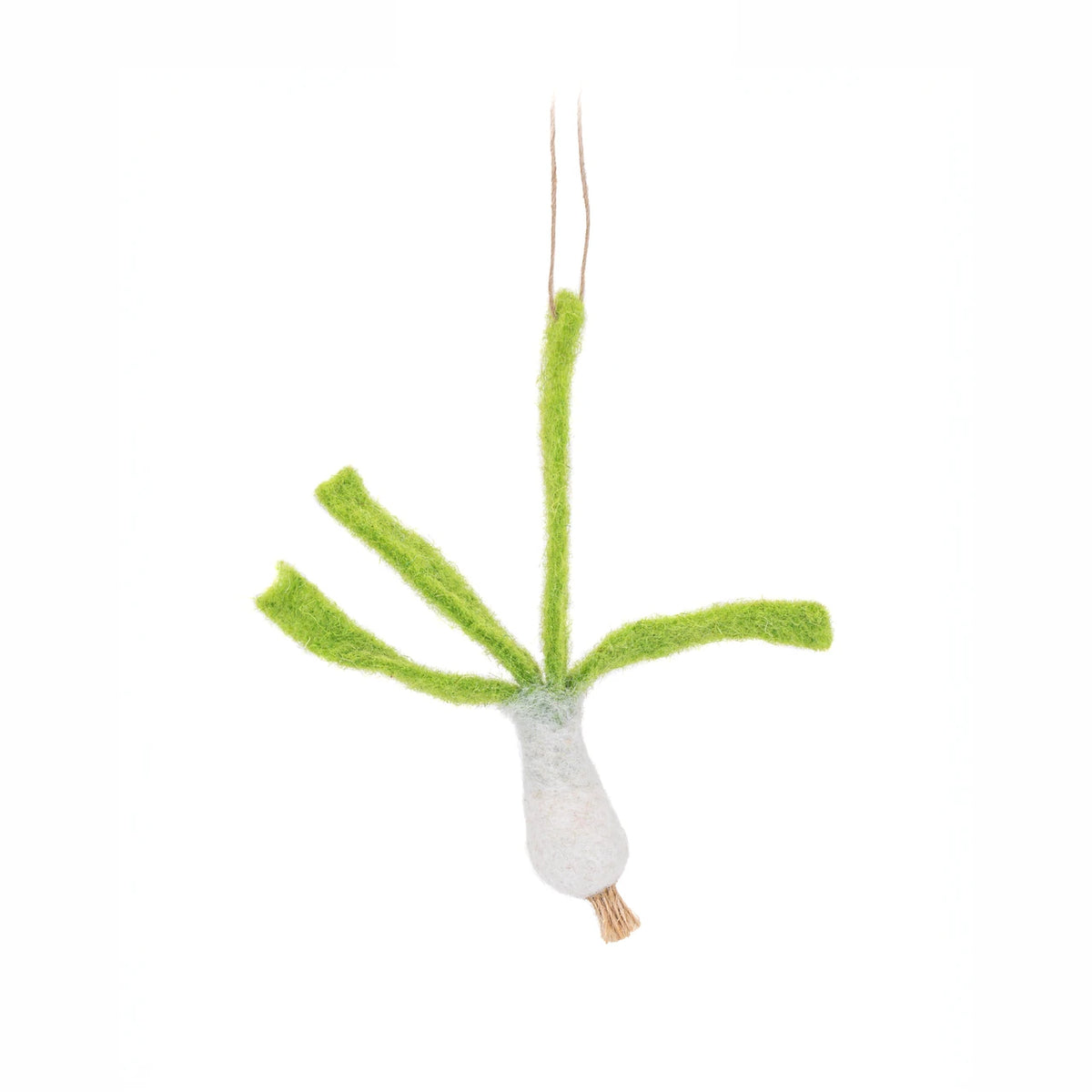 Sass & Belle Set of 3 Felt Christmas Decorations - Winter Vegetables