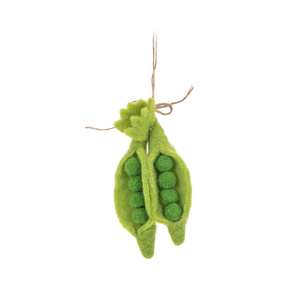 Sass & Belle Set of 3 Felt Christmas Decorations - Winter Vegetables