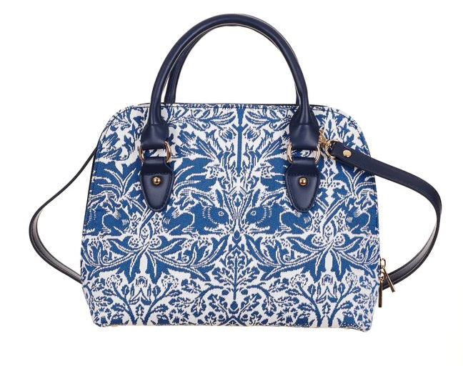 Signare Tapestry Convertible Grab & Shoulder Bag - William Morris Brother Rabbit