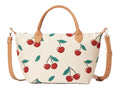 Signare London Cherry Tapestry 2-in-1 Grab and Crossbody Bag Cream