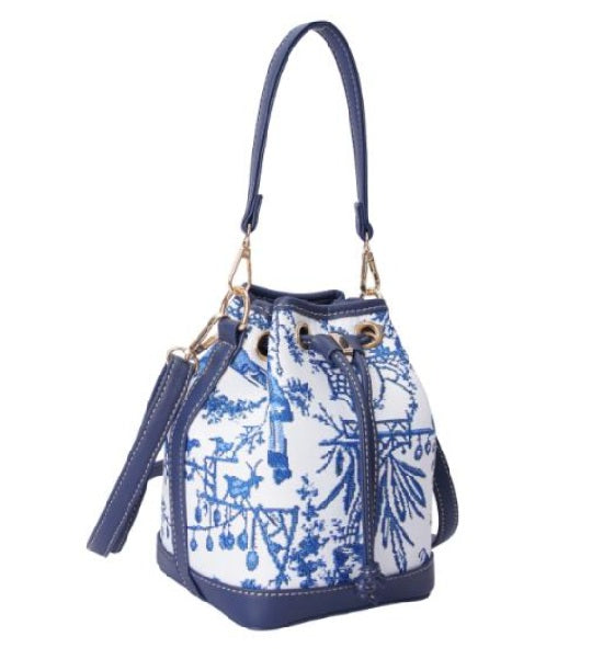Signare Tapestry 2-in-1 Bucket Bag Chinoiserie British Museum Collection