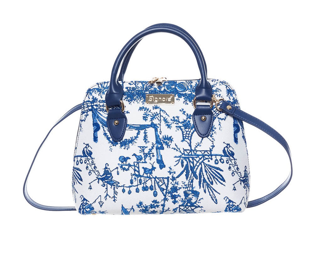 Signare Tapestry British Museum Chinoiserie Convertible Grab Bag