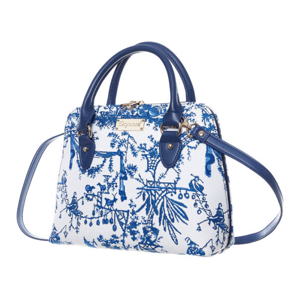 Signare Tapestry British Museum Chinoiserie Convertible Grab Bag
