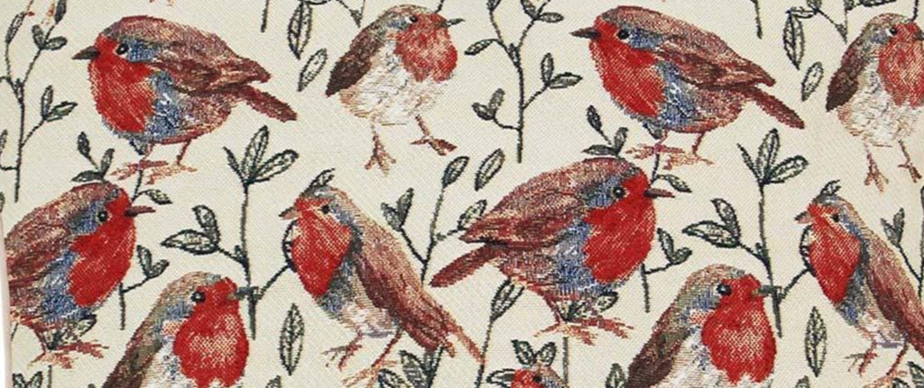 Signare Tapestry Cushion Cover 45cm - Christmas Robin